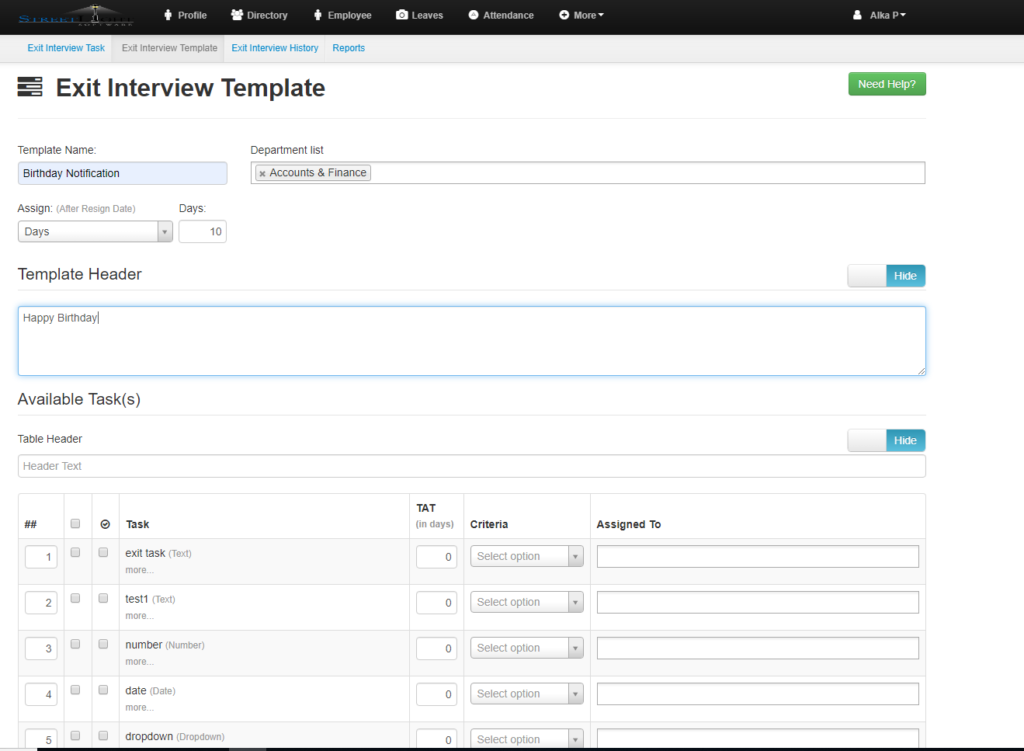 Exit Interview – Exit Interview Template – EasyHR Knowledge base